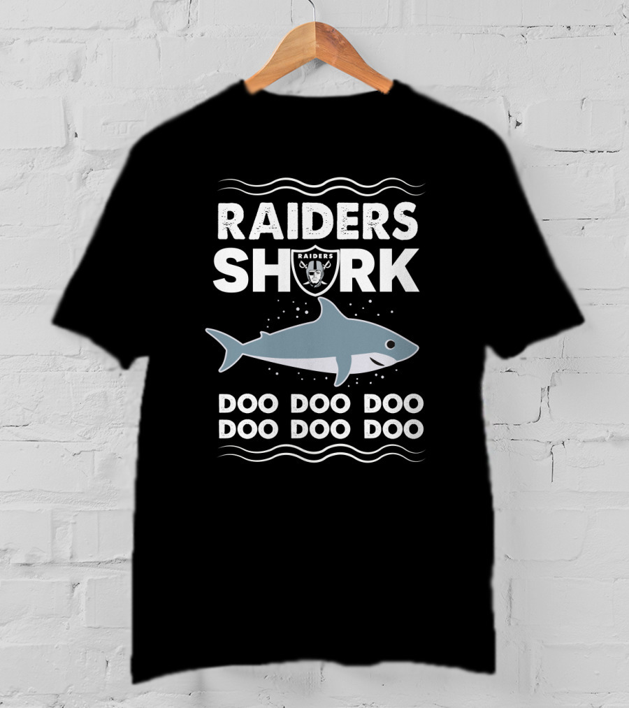 Raiders Shark Doo Doo Doo Oakland Raiders T-Shirt