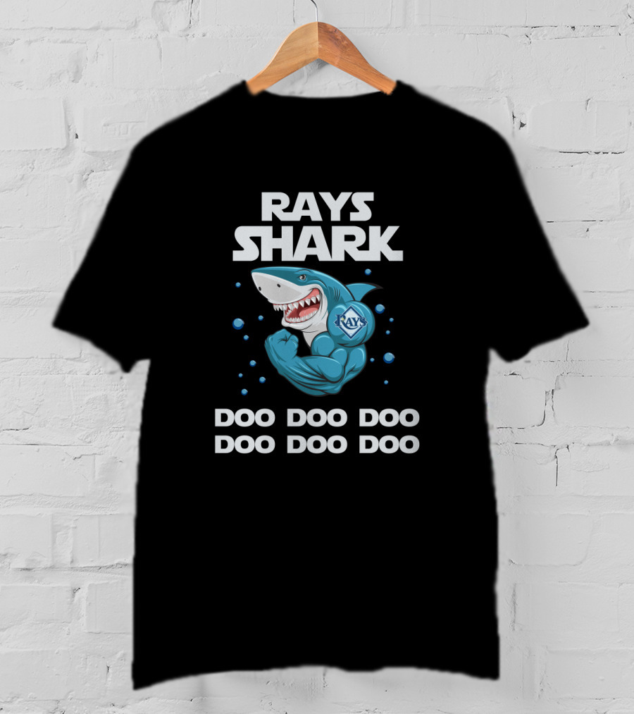 Rays Shark Doo Doo Doo Doo Doo Doo Tampa Bay T-Shirt