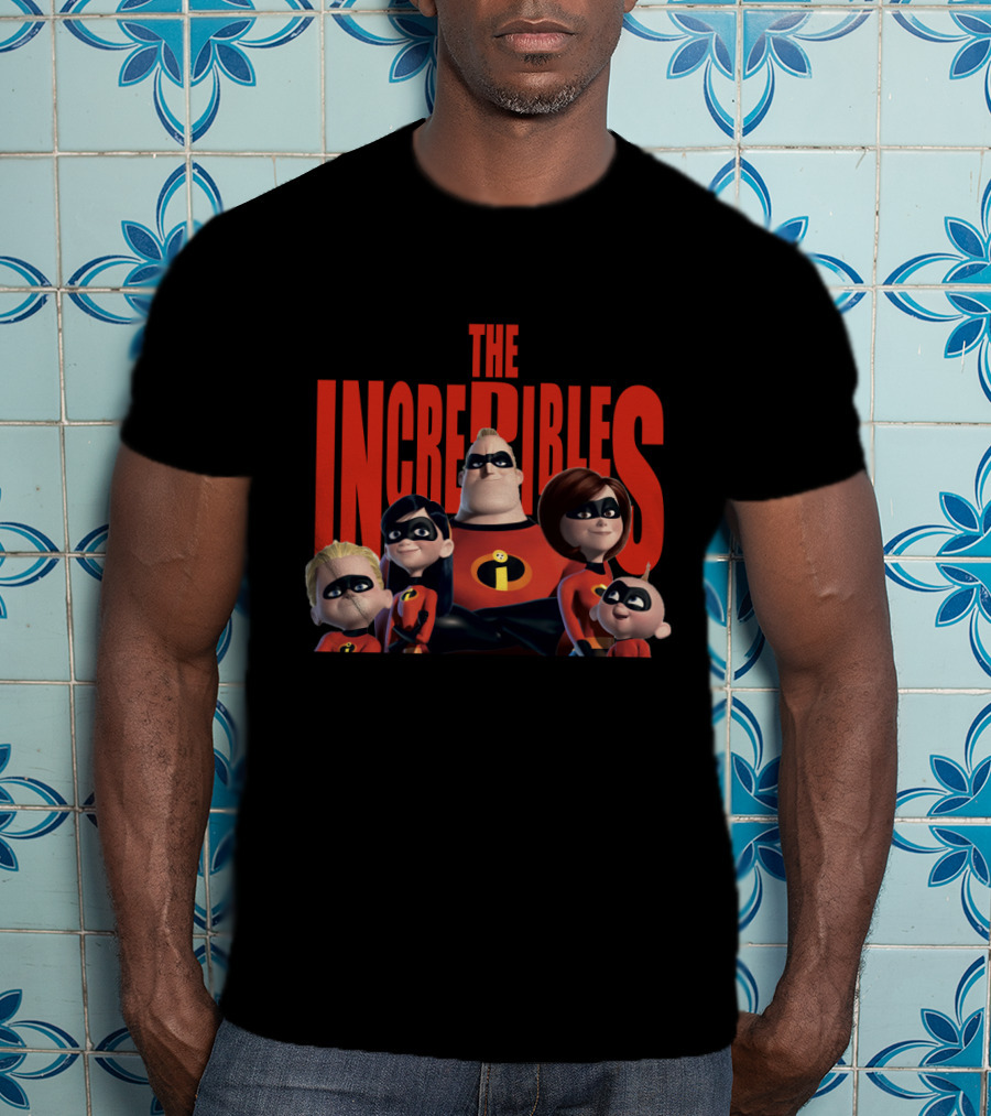 The Incredibles Family Character T-Shirt