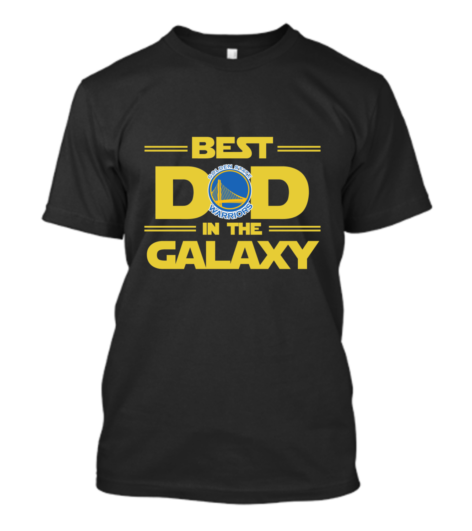 Best Golden State Warriors Dad In The Galaxy T-Shirt