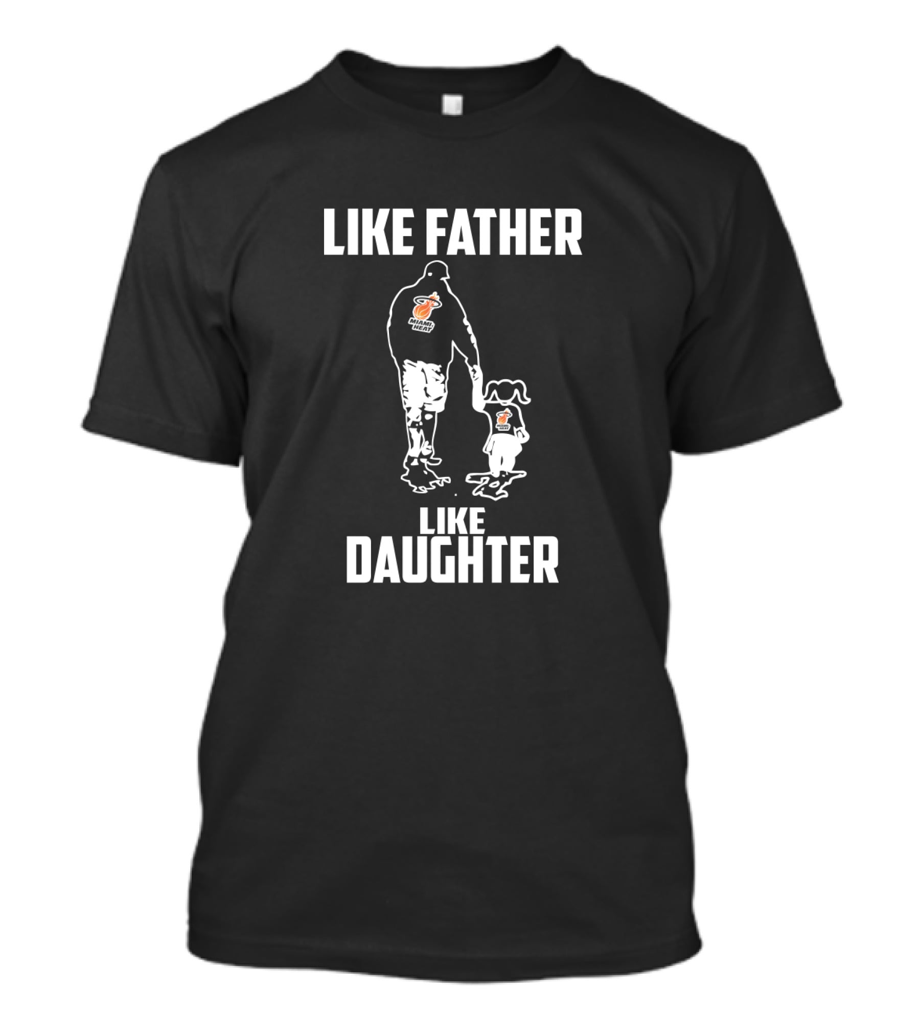 Miami Heat Like Father Like Daughter NBA Family Bond T-Shirt