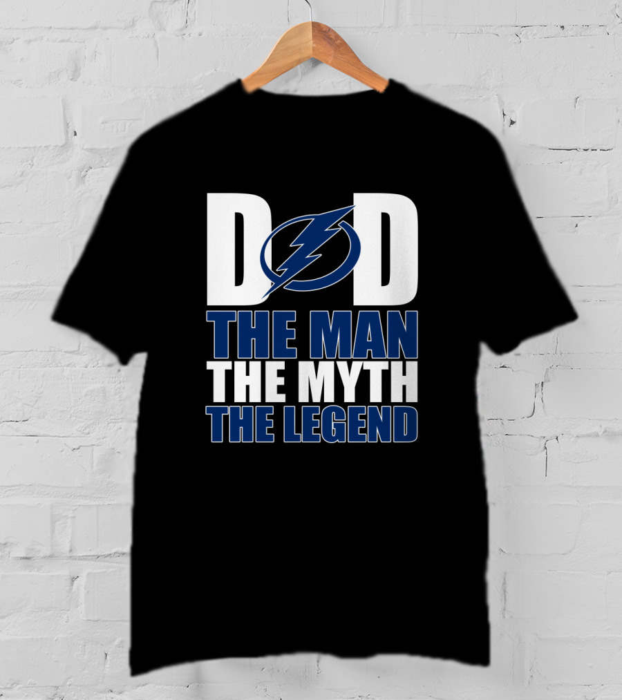 Tampa Bay Lightning Dad The Man The Myth The Legend T-Shirt