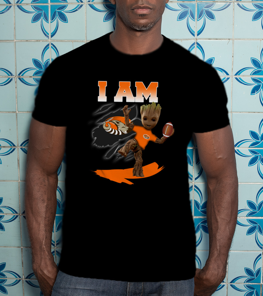 I Am Cleveland Browns Groot Football Fan T-Shirt