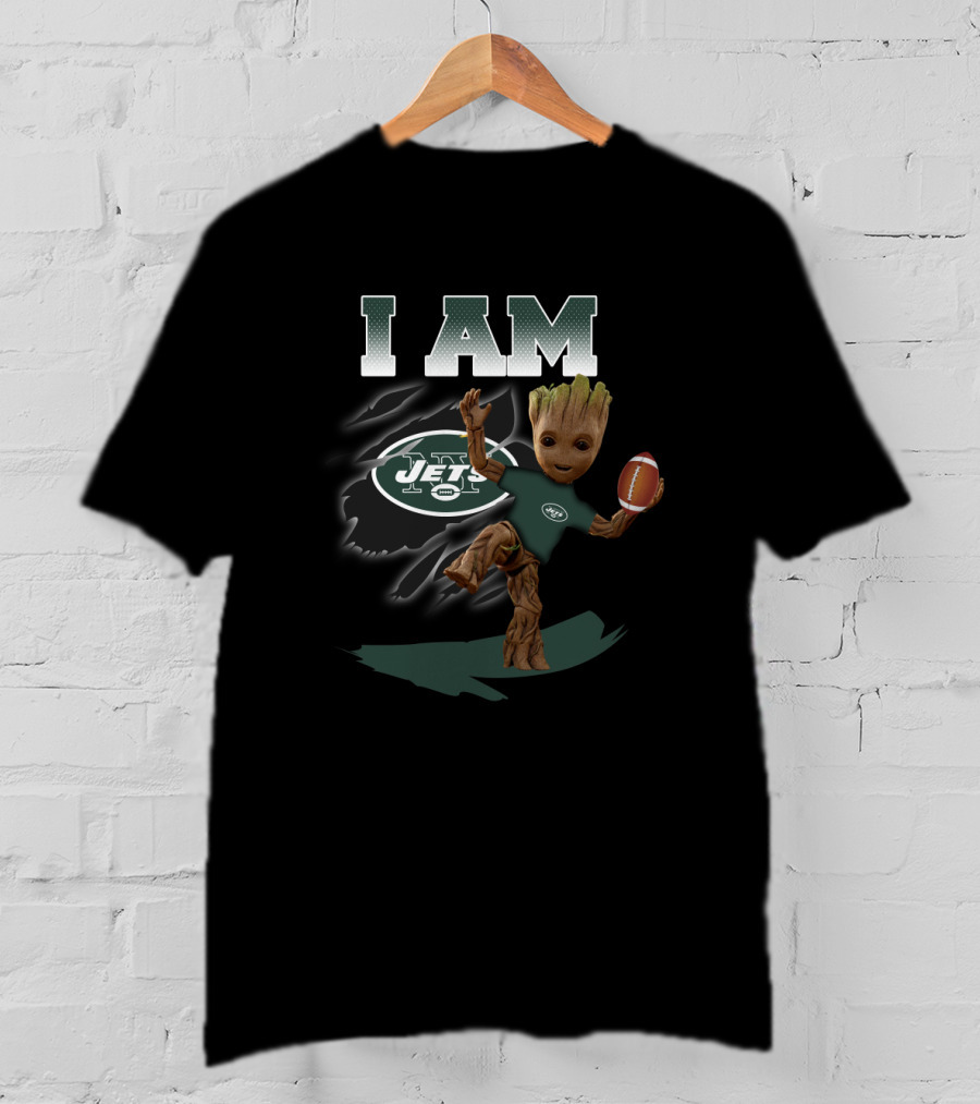 I Am New York Jets Groot Football Fans T-Shirt
