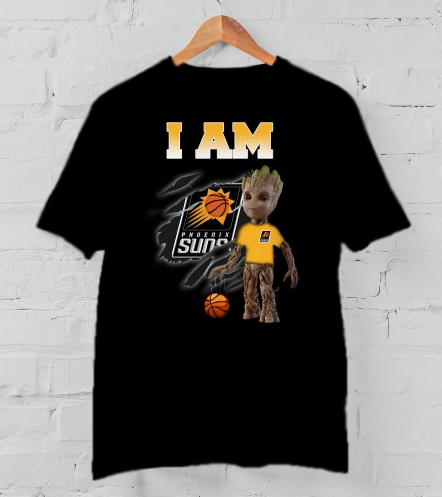 I Am Phoenix Suns Groot Basketball Fan T-Shirt