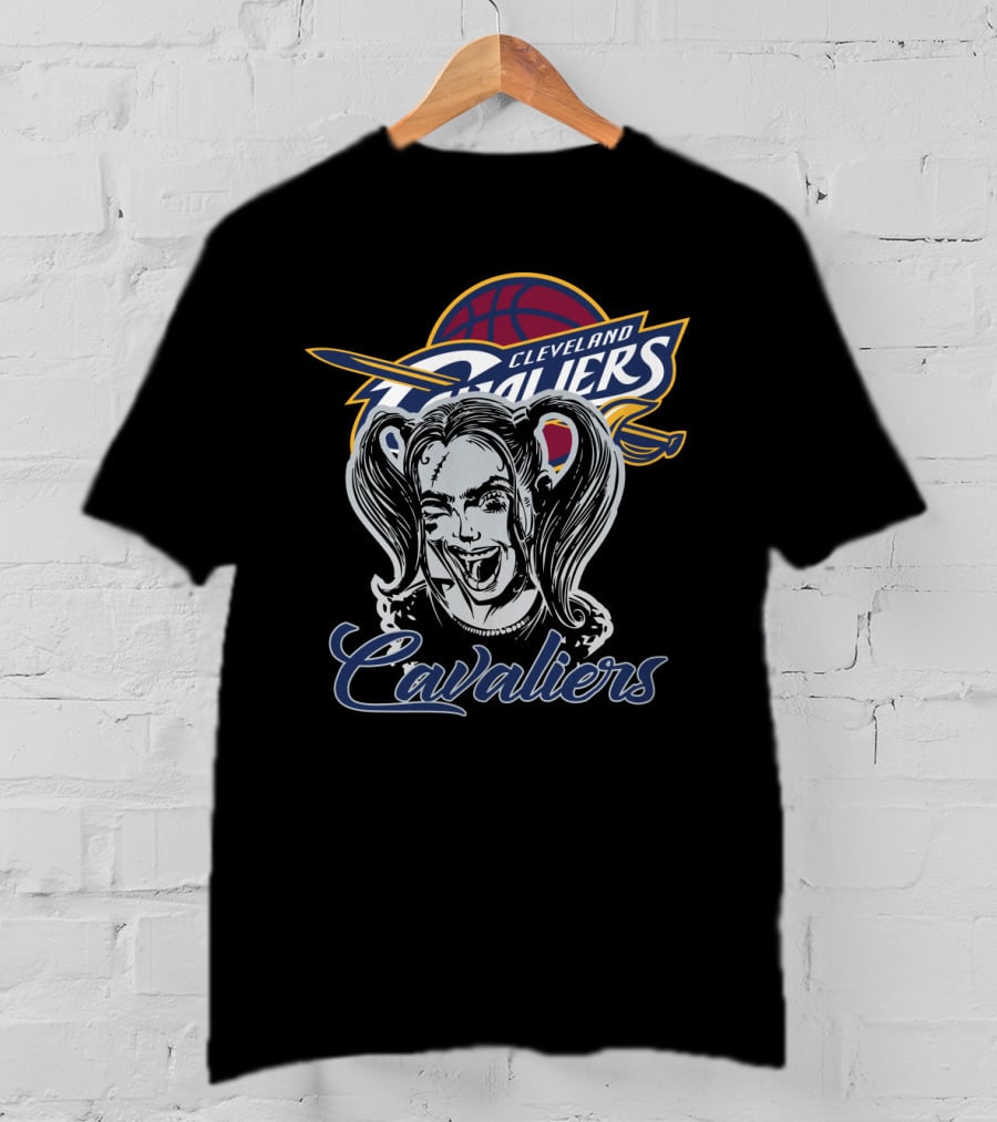 Cleveland Cavaliers Harley Quinn Crossover T-Shirt