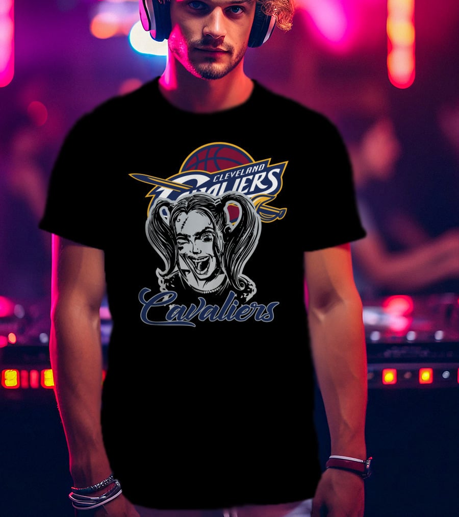 Cleveland Cavaliers Harley Quinn Crossover T-Shirt