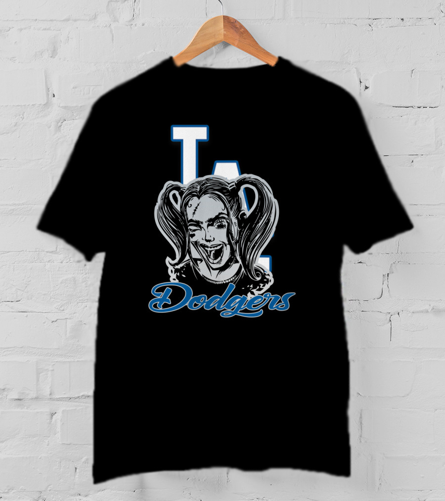 La Dodgers Harley Quinn T-Shirt