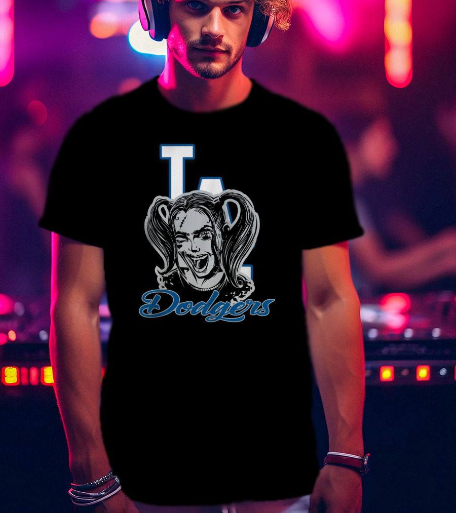 La Dodgers Harley Quinn T-Shirt