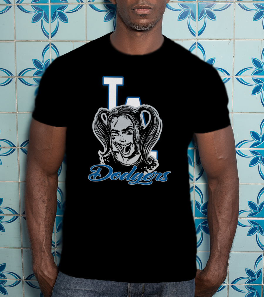 La Dodgers Harley Quinn T-Shirt