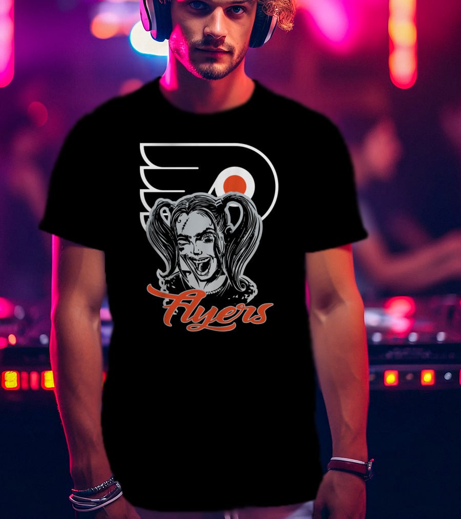 Philadelphia Flyers Harley Quinn T-Shirt