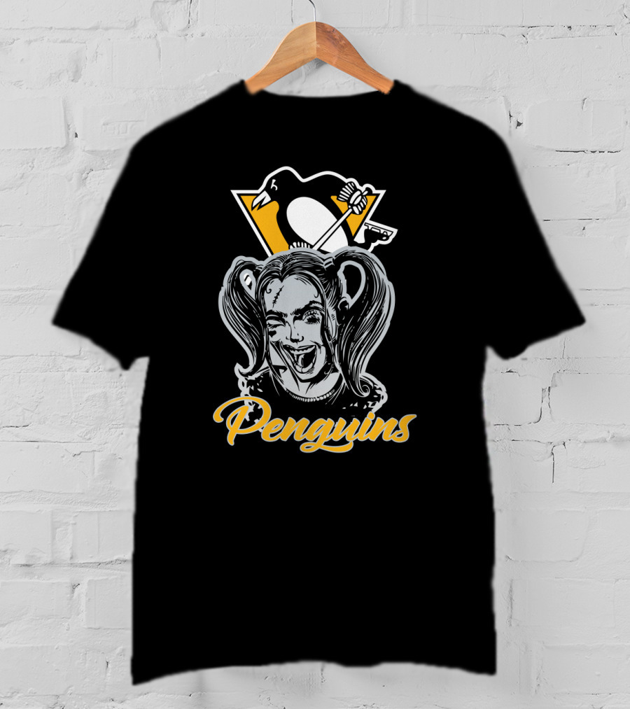 Penguins Harley Quinn Pittsburgh Penguins T-Shirt