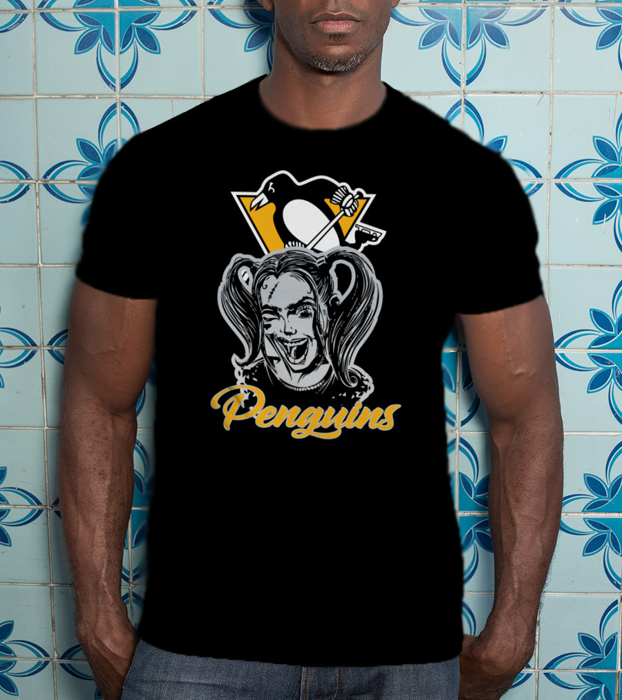 Penguins Harley Quinn Pittsburgh Penguins T-Shirt