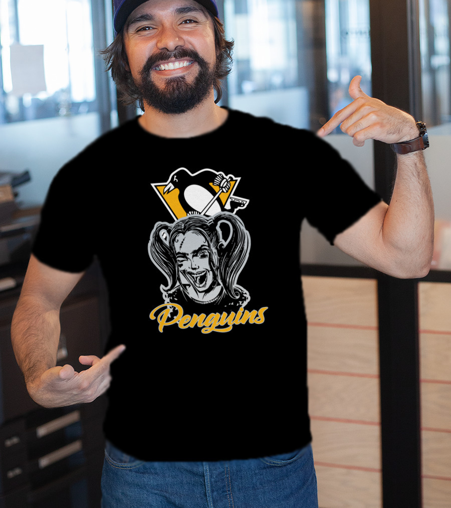 Penguins Harley Quinn Pittsburgh Penguins T-Shirt