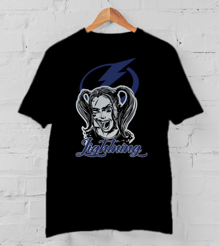 Harley Quinn Lightning Tampa Bay T-Shirt