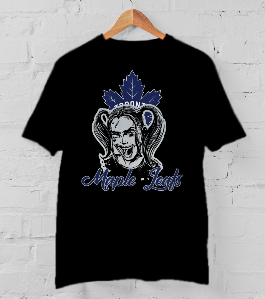 Harley Quinn Toronto Maple Leafs Mashup T-Shirt