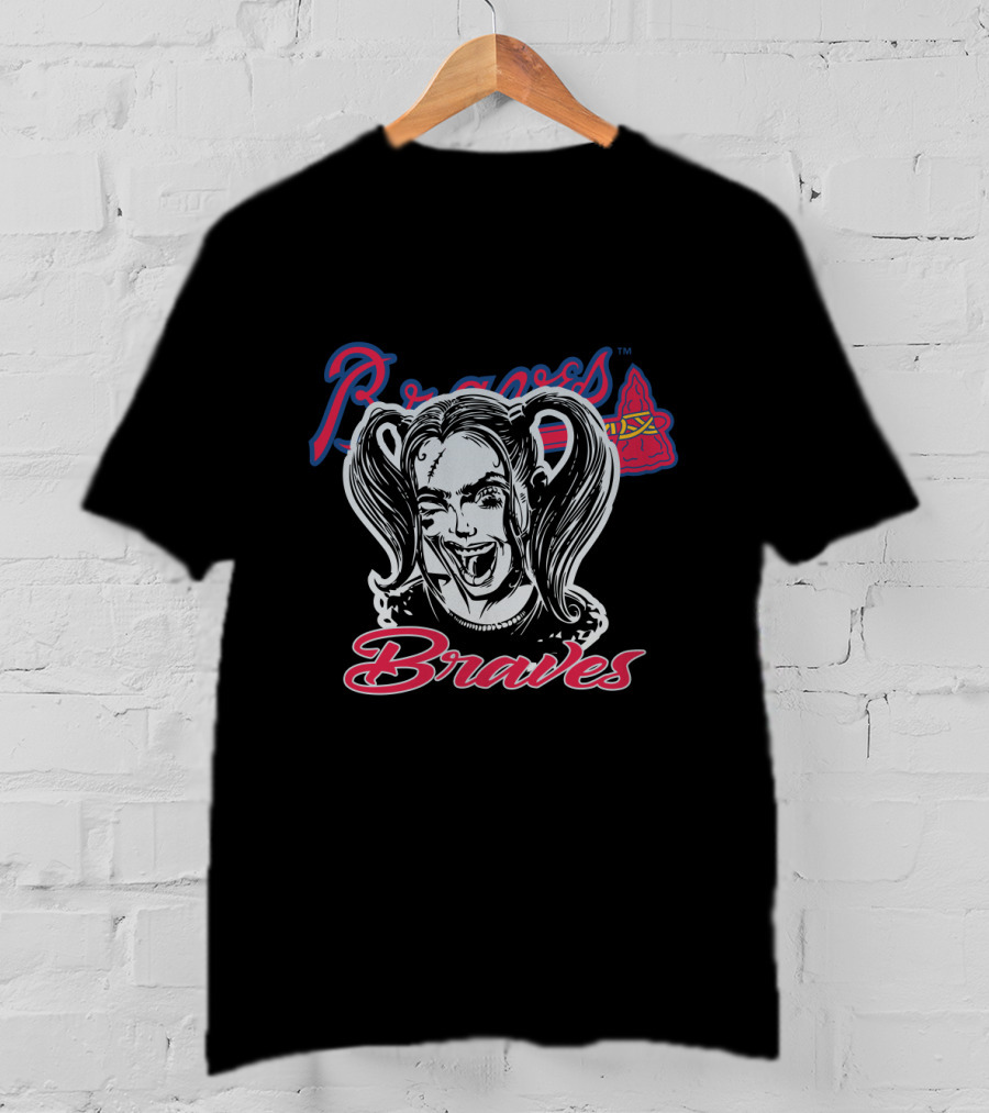 Braves Fans Harley Quinn Atlanta T-Shirt