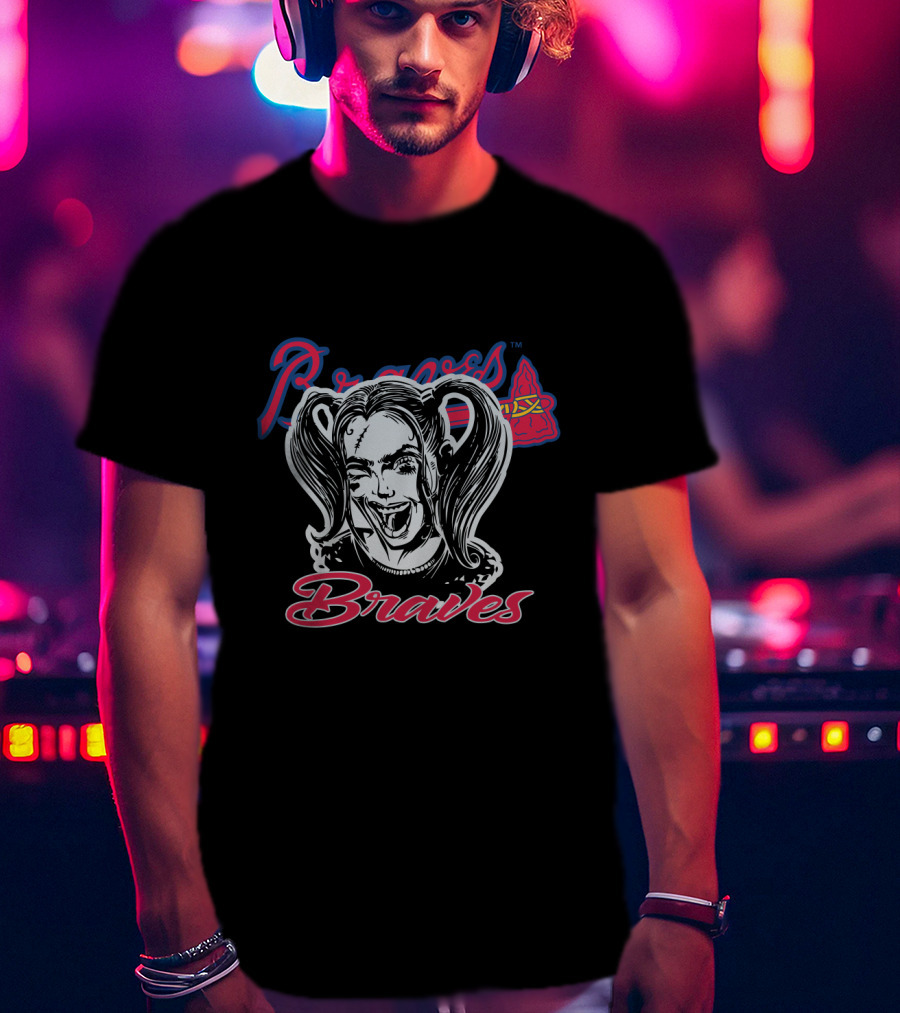 Braves Fans Harley Quinn Atlanta T-Shirt