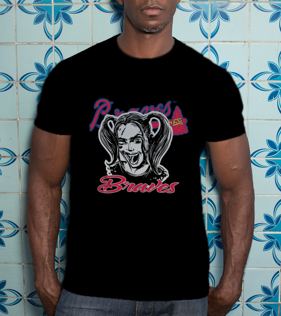 Braves Fans Harley Quinn Atlanta T-Shirt