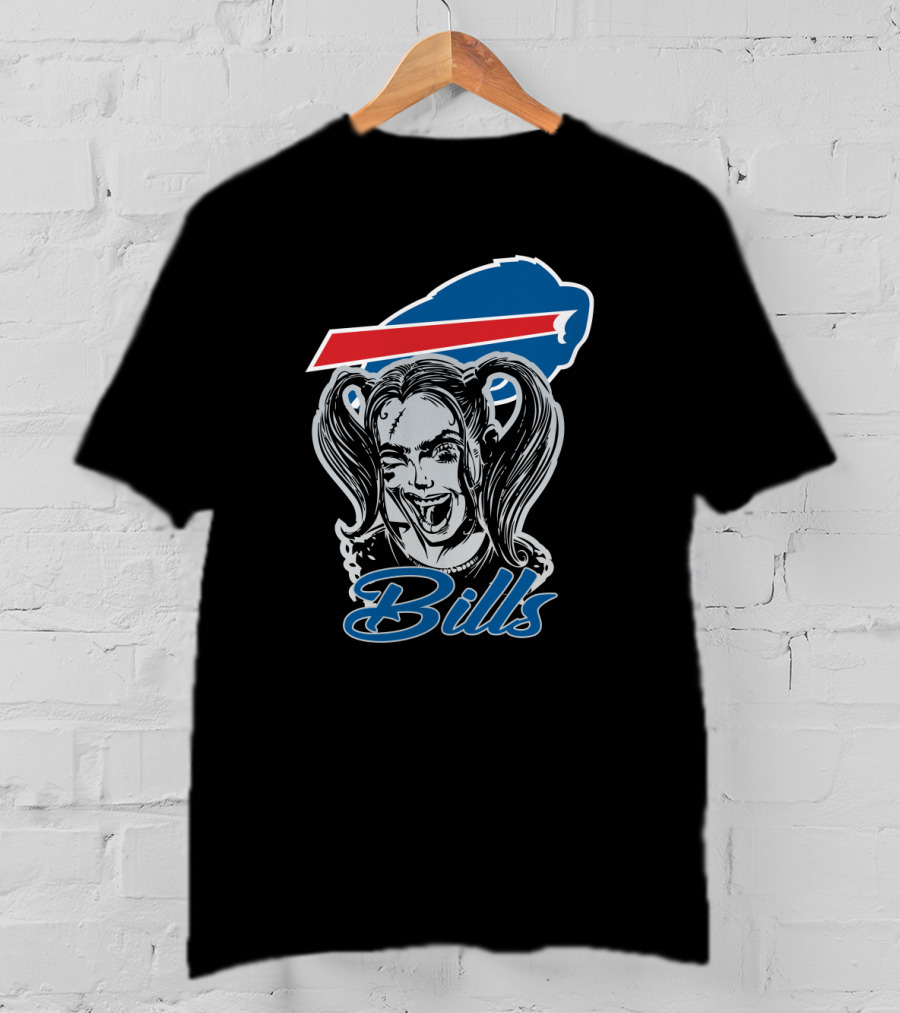 Harley Quinn Buffalo Bills Fans Bills T-Shirt