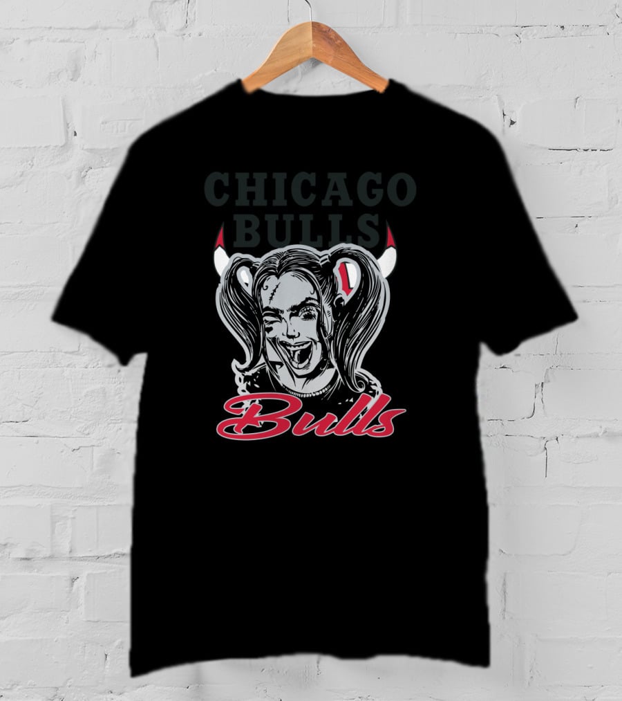 Chicago Bulls Harley Quinn Fan Enthusiast T-Shirt