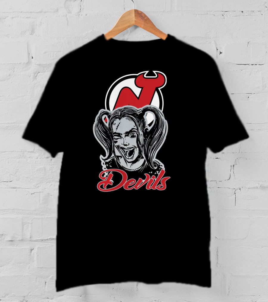 Harley Quinn Devils New Jersey Fans T-Shirt
