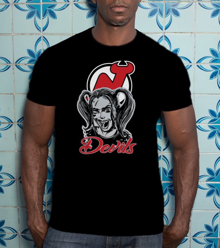 Harley Quinn Devils New Jersey Fans T-Shirt
