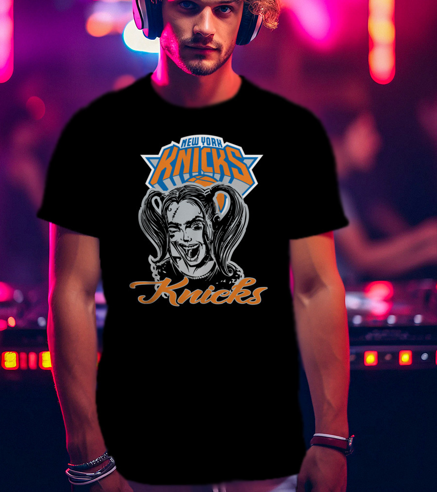 New York Knicks Harley Quinn Fans T-Shirt