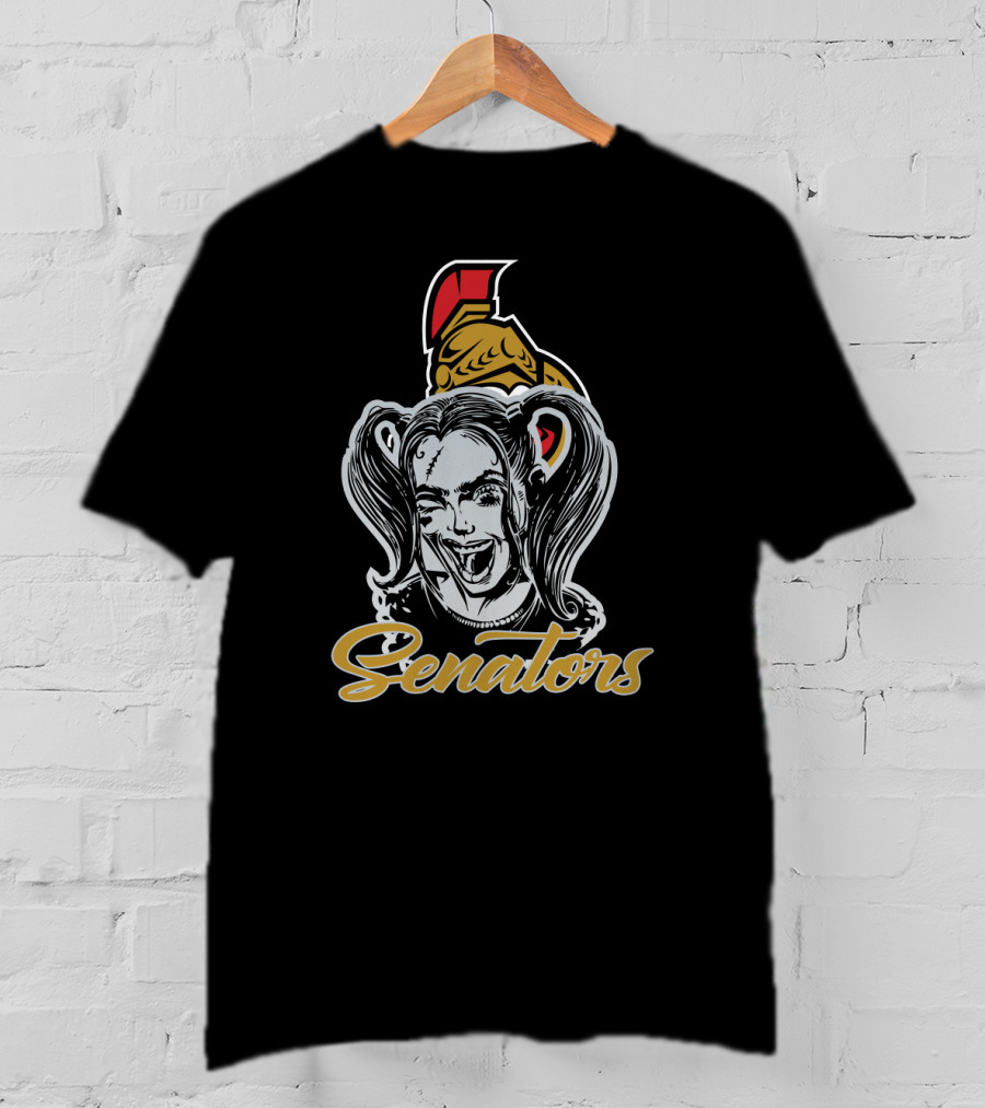 Harley Quinn Ottawa Senators Fans T-Shirt