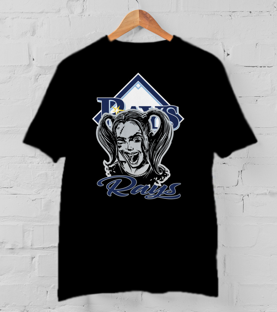Rays Fans With Harley Quinn Tampa Bay Style T-Shirt