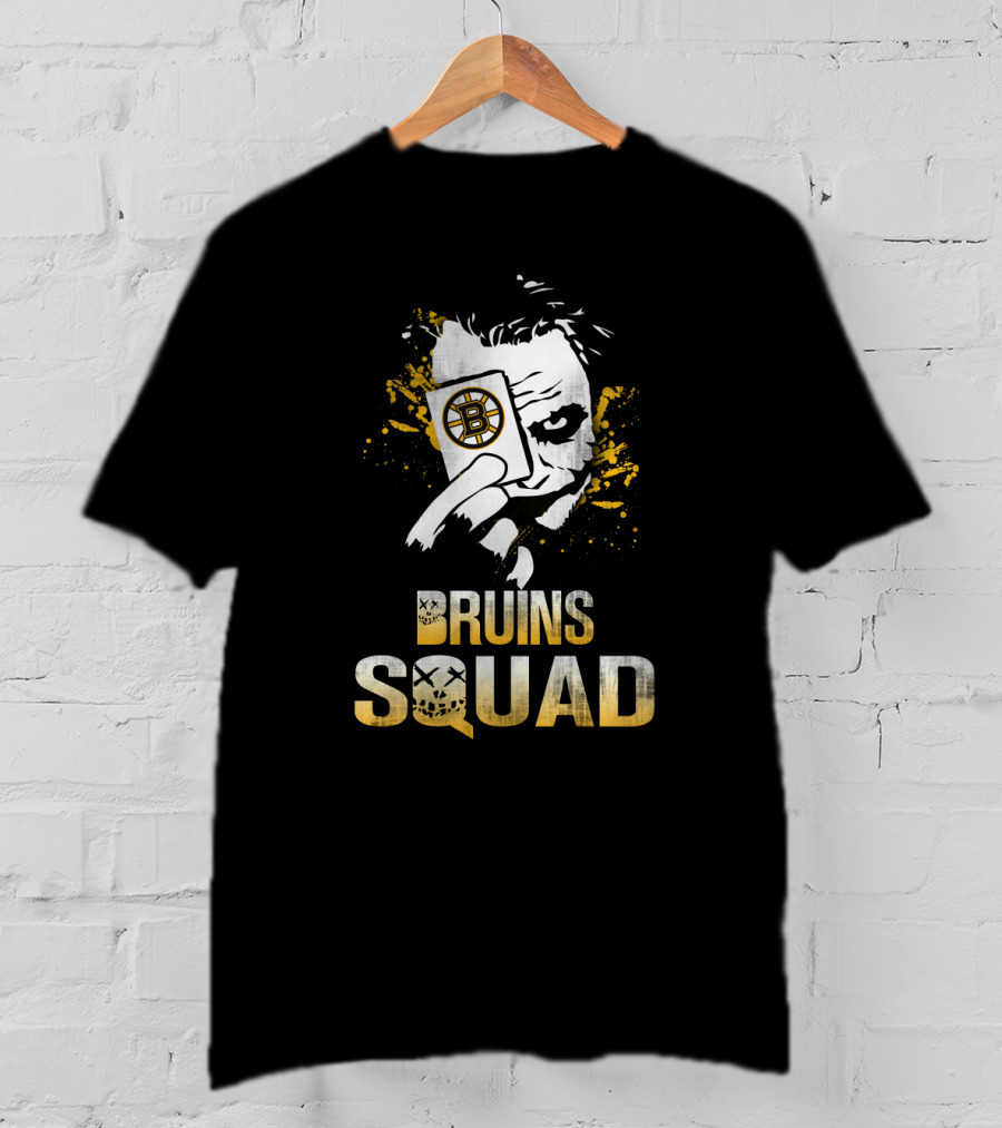 Bruins Squad Joker Card Boston Bruins Fans T-Shirt