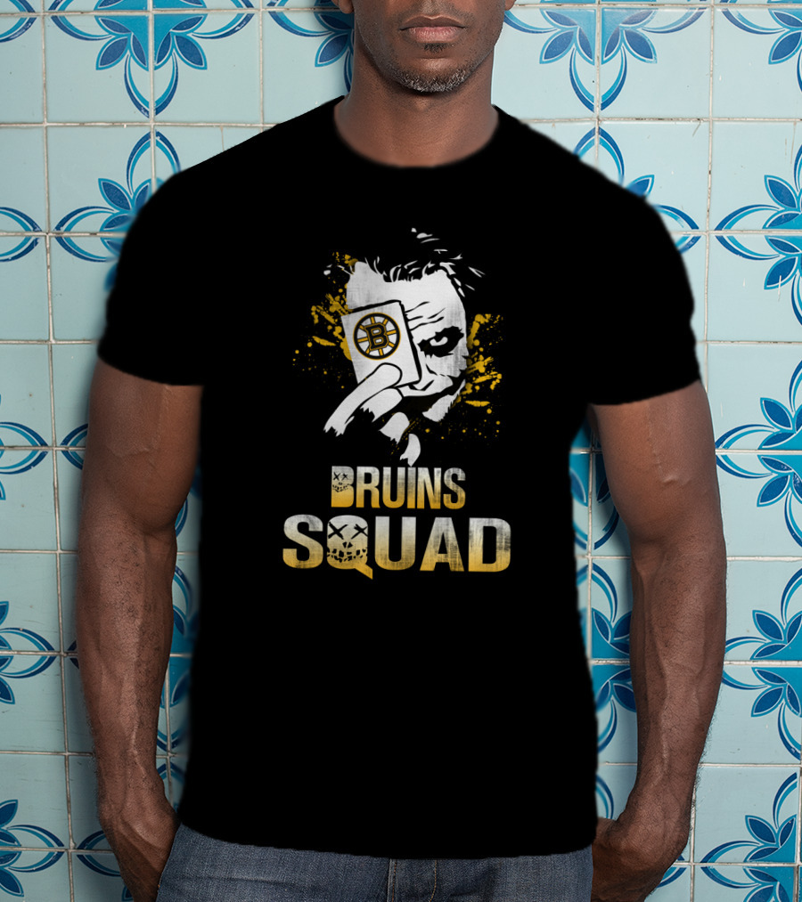 Bruins Squad Joker Card Boston Bruins Fans T-Shirt
