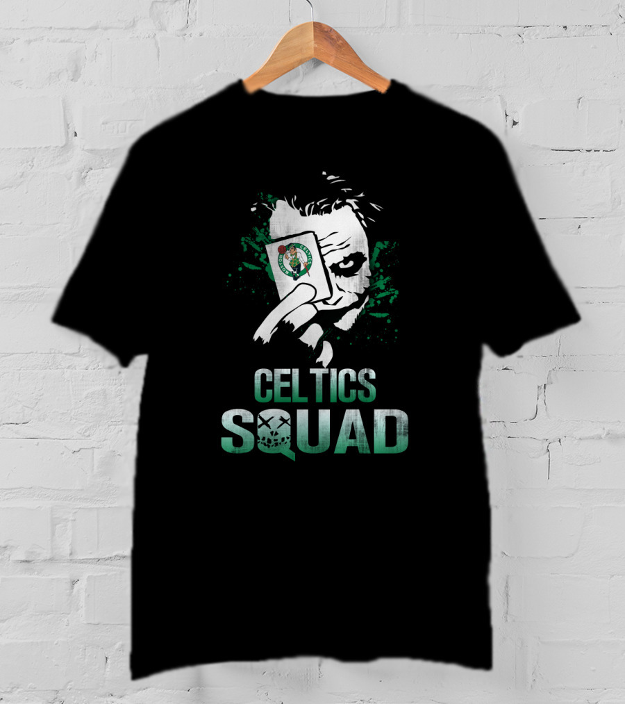 Celtics Squad Joker Card Fan Collaboration T-Shirt