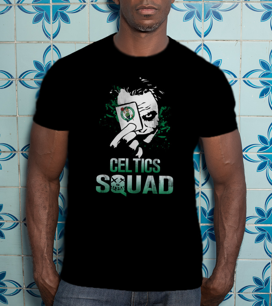 Celtics Squad Joker Card Fan Collaboration T-Shirt