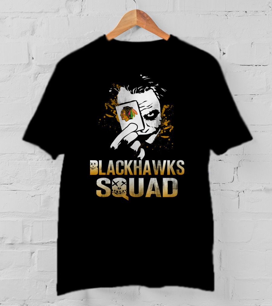 Joker Blackhawks Squad Fans T-Shirt