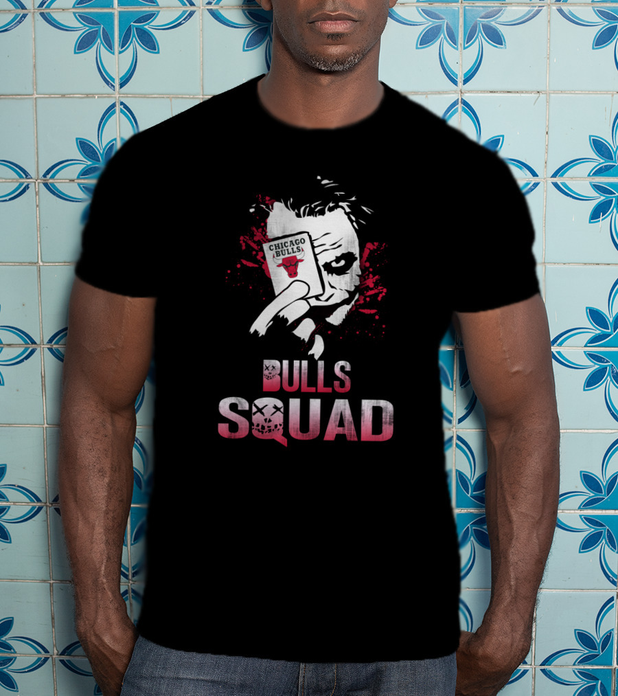 Bulls Squad Joker Chicago Bulls Fans T-Shirt