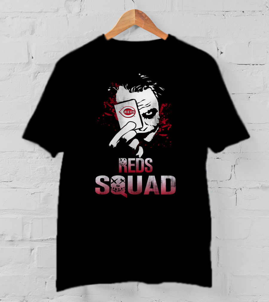 Reds Squad Joker Card Cincinnati Reds Fans T-Shirt