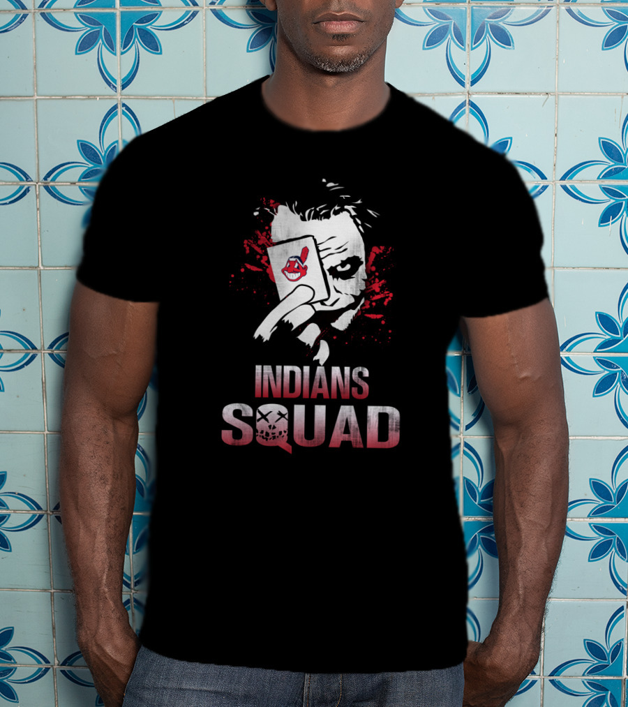 Indians Squad Joker Card Face Paint T-Shirt