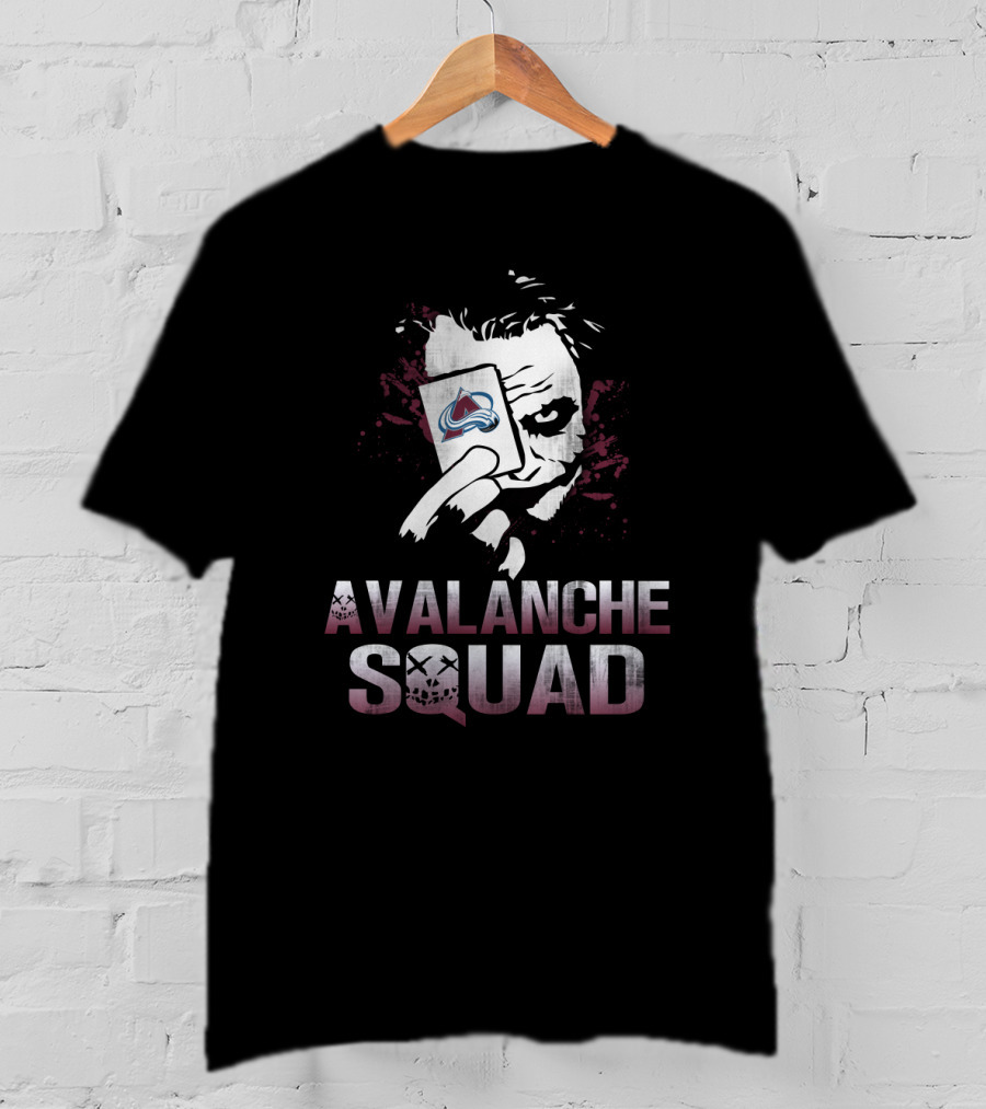 Avalanche Squad Joker Colorado Avalanche Fans T-Shirt