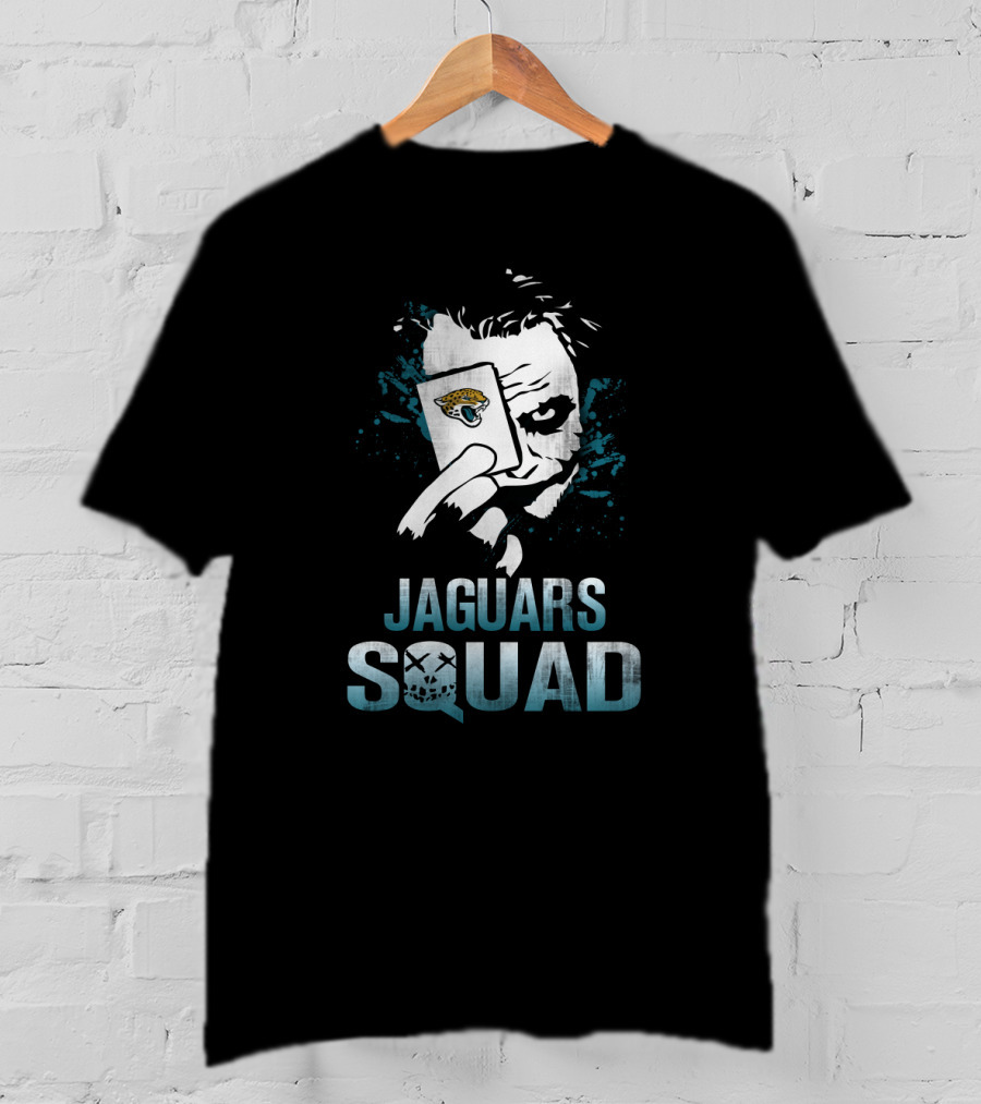 Jaguars Squad Joker Card Jacksonville Jaguars Fans T-Shirt