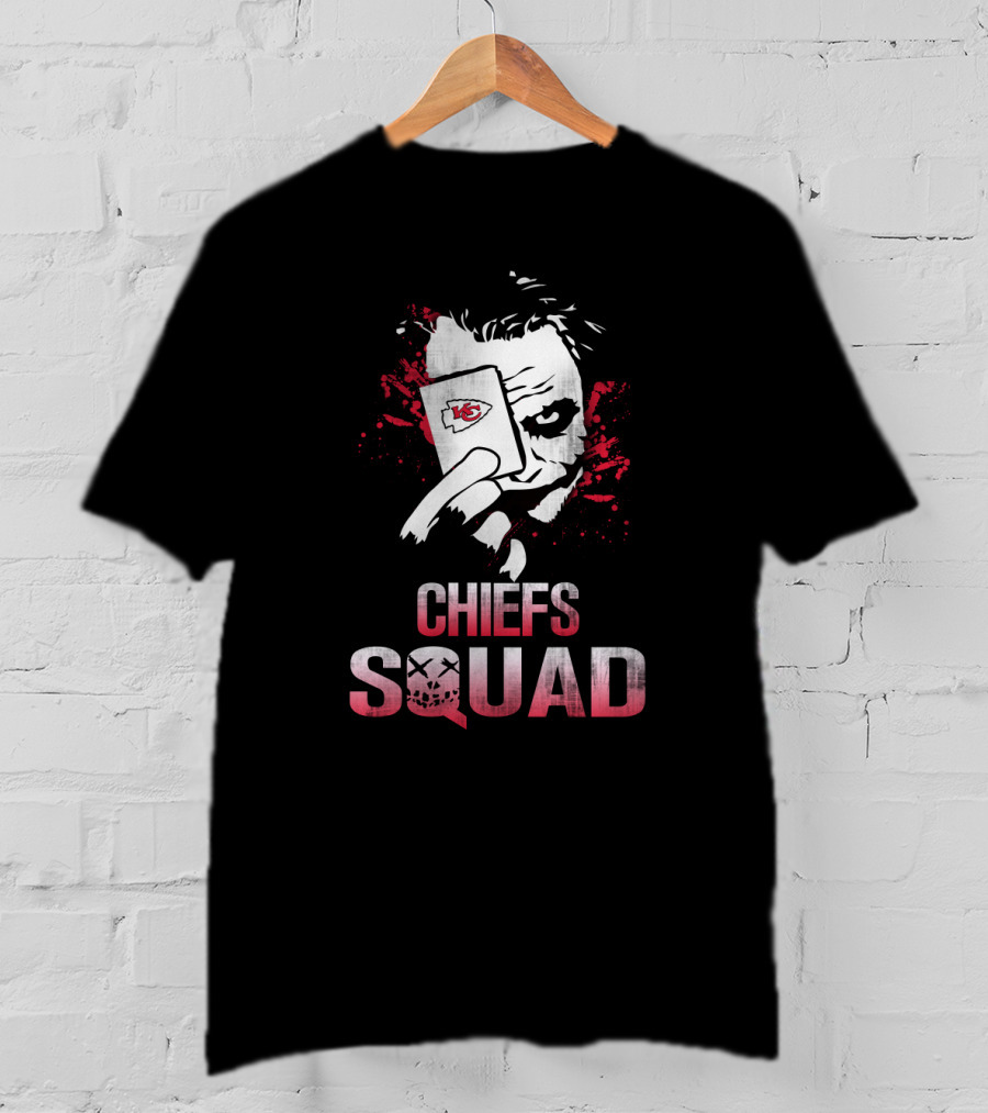 Chiefs Squad Joker Card Kansas City Chiefs Fans T-Shirt