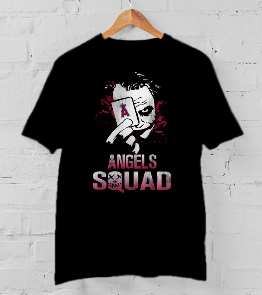 Angels Squad Joker Los Angeles Fans T-Shirt