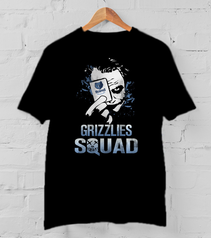 Grizzlies Squad Memphis Grizzlies Joker Fan Card T-Shirt