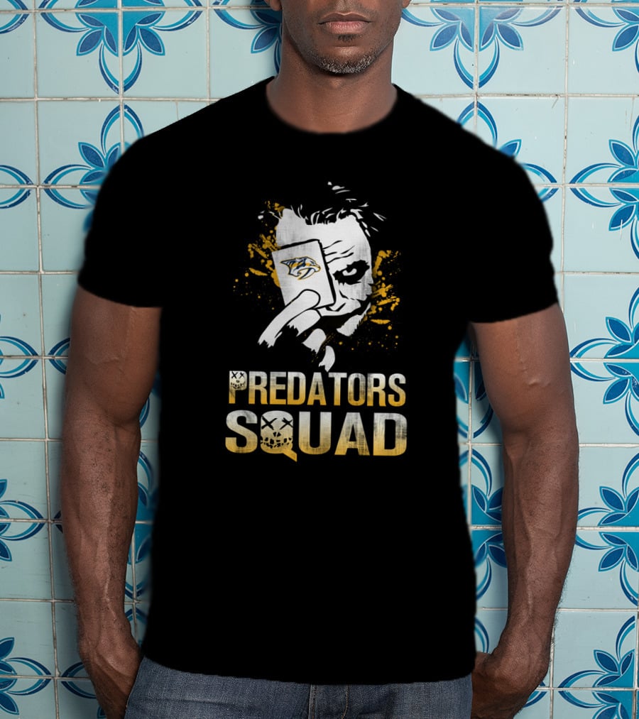 Predators Squad Joker Card Fans Nashville Predators T-Shirt