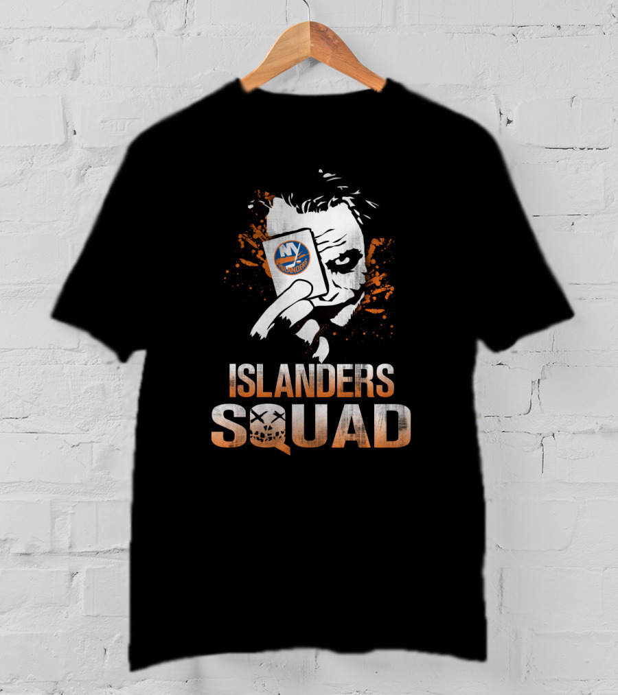 Islanders Squad Joker Card New York Fans T-Shirt