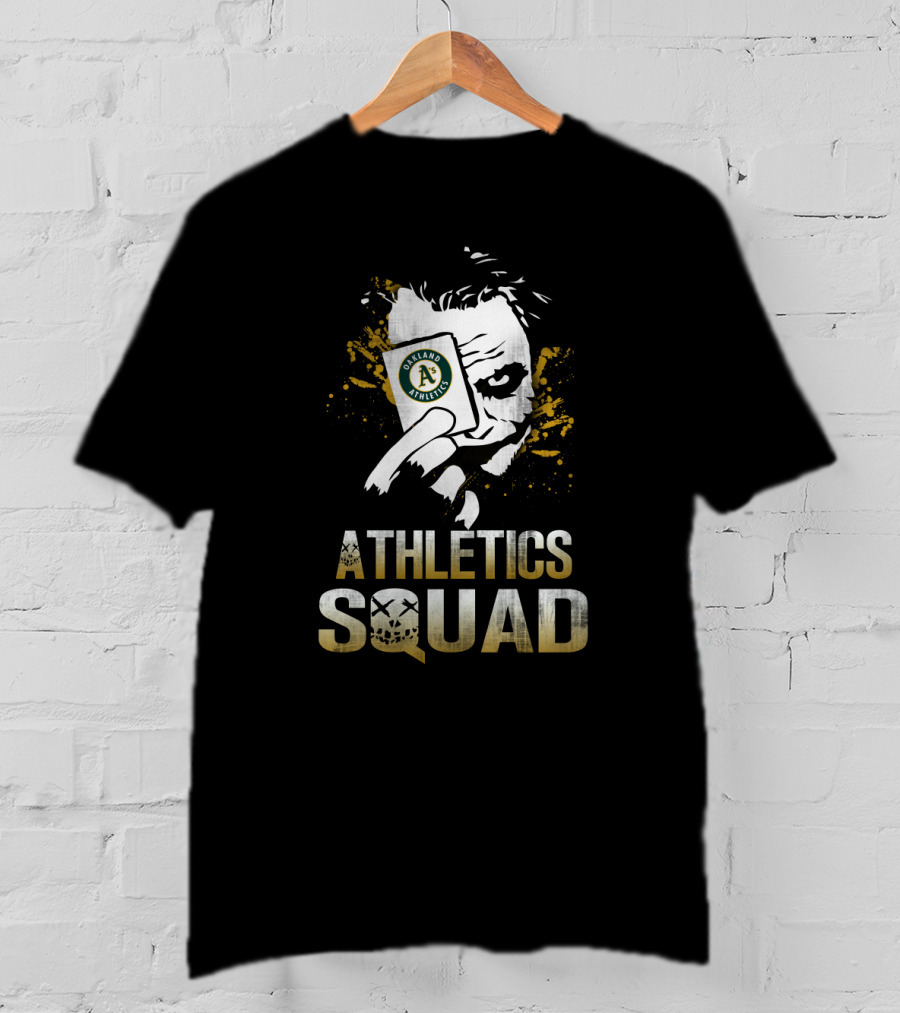 Athletics Squad Joker Card Oakland Athletics T-Shirt