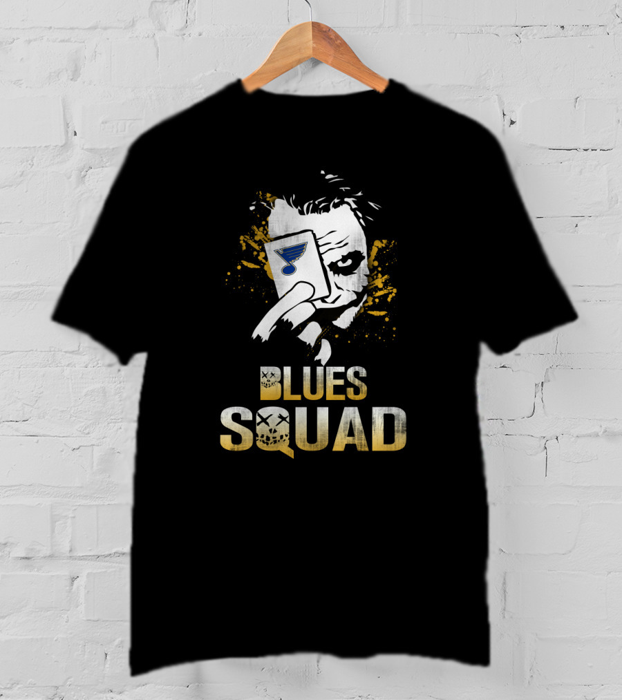 Blues Squad Joker St. Louis Fans T-Shirt