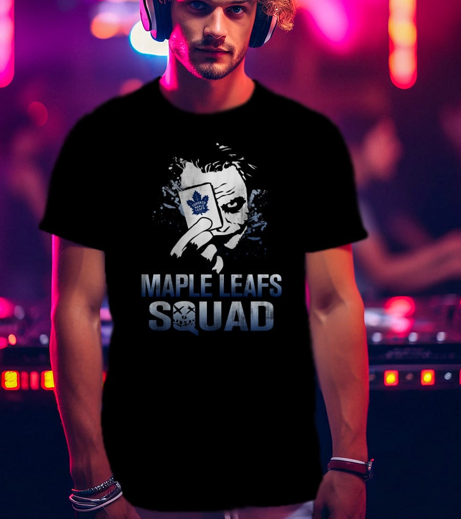 Toronto Maple Leafs Squad Joker Card T-Shirt