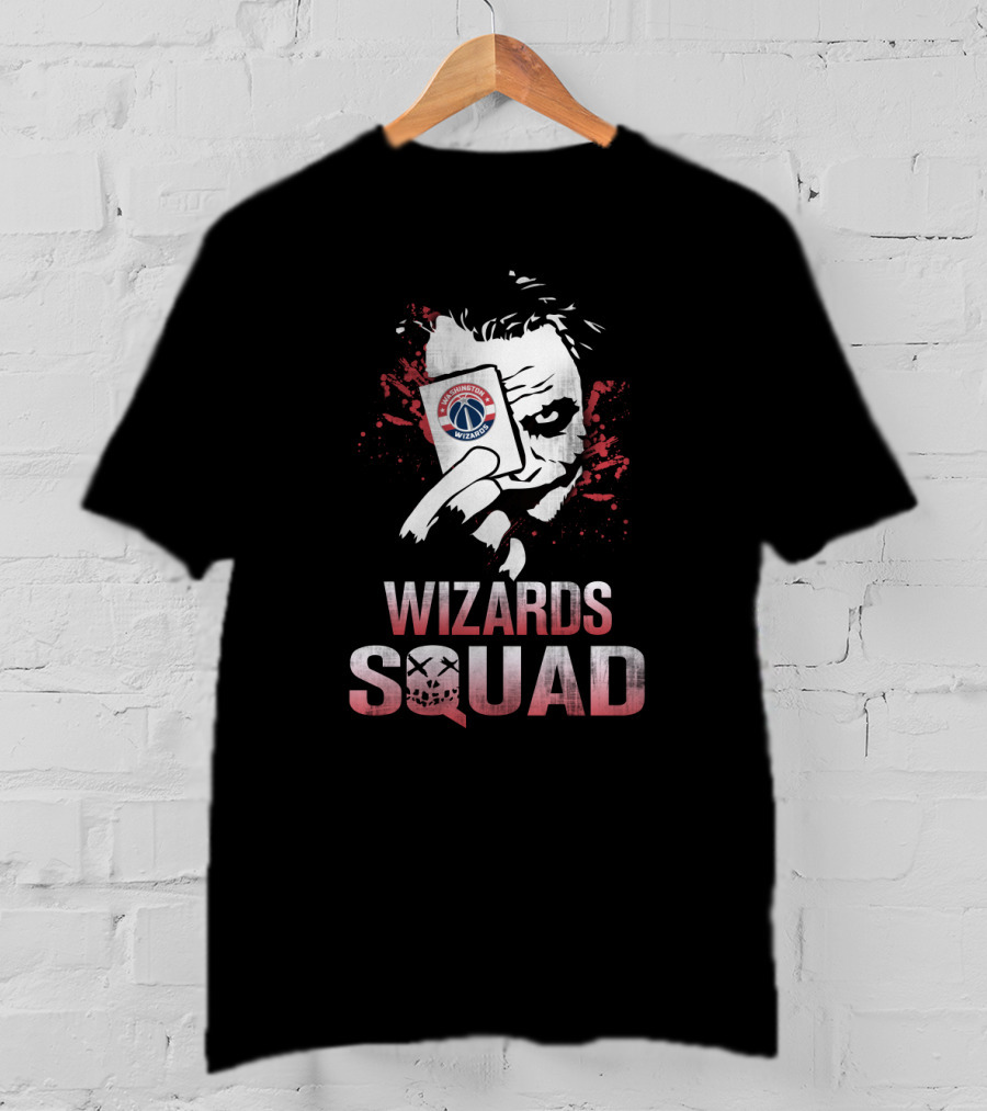 Wizards Squad Joker Card Washington Wizards T-Shirt