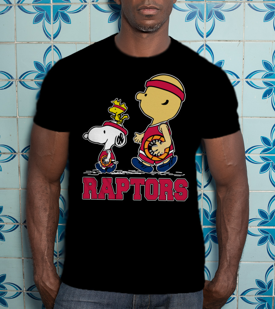 Snoopy Toronto Raptors Woodstock Raptor Fans T-Shirt